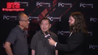 Shenmue 3 backstage interview - PC Gaming Show 2019