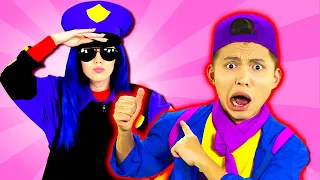 Super Police Girl to The Rescue Song 🚓 | Funny Kids Songs and Kids Songs | Dominoki