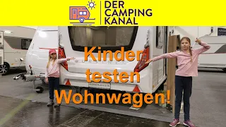 Kinder testen Wohnwagen - Der ungewöhnlichste Test von Familienwohnwagen 2023!