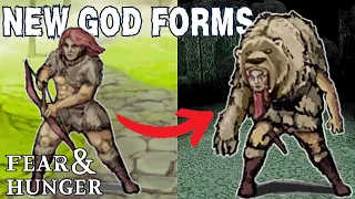 All Character New God Transformations - Fear & Hunger