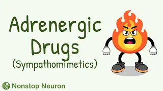 Classification of Adrenergic Drugs || Individual Adrenergic Drugs || Sympathomimetics Pharmacology