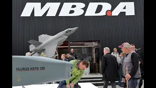 TAURUS-Hersteller MBDA Pressekonferenz ILA 2024