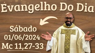 EVANGELHO DO DIA – 01/06/2024 - HOMILIA DIÁRIA – LITURGIA DE HOJE - EVANGELHO DE HOJE -PADRE GUSTAVO