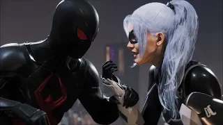 Spider-Man VS Black Cat-Full Chase Sequence-''THE HEIST'' DLC-Spider-Man PS4