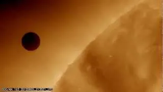 NASA SDO - Transit of Venus, Ingress, 193 Angstrom
