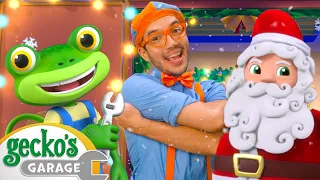 Merry Christmas Songs｜feat @Blippi｜Gecko's Garage｜Truck Songs For Kids