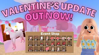 *VALENTINES UPDATE!* New Horses, Accessories, Valentine’s Map, & MORE! (2023) | Wild Horse Islands