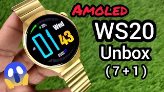 Ws20 Smartwatch | Smartwatch Ws20 | Curved Glass Display 7 in 1