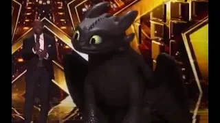 TOOTHLESS on AGT The Champions ~HD Promo (HtTYD 3)