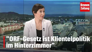 Brandstötter (NEOS): "ORF-Gesetz ist Klientelpolitik im Hinterzimmer" | krone.tv NACHGEFRAGT