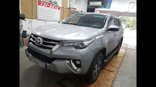 Toyota Fortuner - Полная Шумоизоляция и Перетяжка дверных вставок и сидений в Воронеже
