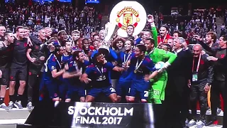 2017 UEFA Europa League Final: Manchester United 2-0 Ajax Amsterdam - Trophy Presentation