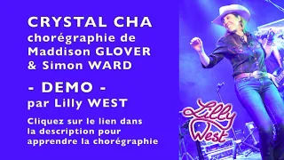 [DEMO] CRYSTAL CHA de Maddison GLOVER & Simon WARD, enseignée par Lilly WEST