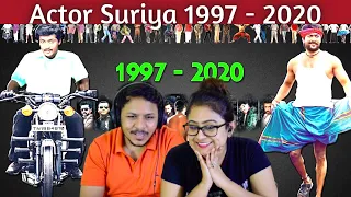 Actor Suriya 1997 - 2020 | All Movies Introduction Scenes Reaction #Final7E