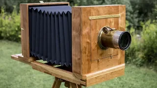 How to make a wooden camera, and how to use it. (re-cut)