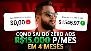 Do Zero Aos R$15.000,00 Por Mês Com Youtube | PodCass #020