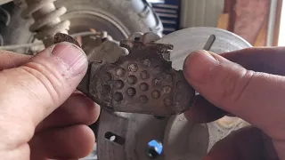 Yamaha Kodiak brakes (part 1) Rear