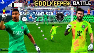 EA FC 24 - GK Messi Vs GK Mbappe Penalty Shootout | Inter Miami Vs PSG PS5 4K Gameplay