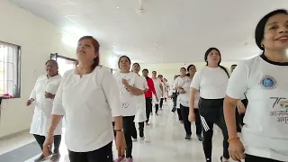 zumba Aerobics at landorkhori  by bhauche udyan group #Shriadwani