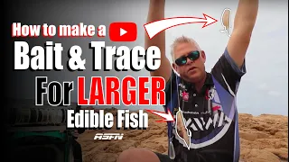 Trace For LARGER EDIBLES | Double Hook Scratch Trace | ASFN Baits & Traces