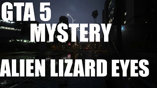 GTA 5 MYSTERY : ALIEN LIZARD PEOPLE FOUND IN THE GAME