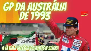 GP da Austrália 1993(melhores momentos). a última vitória de Ayrton Senna.