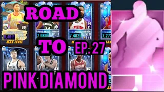 ROAD TO PINK DIAMOND EP.27 COMPLETING MINI DOMINATION AND SEASON 35 | NBA 2K MOBILE SEASON 2