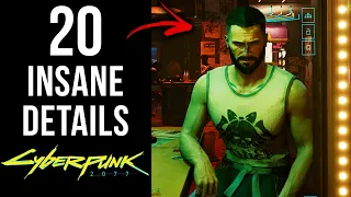 20 INSANE Details in Cyberpunk 2077