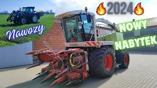 Nowy Nabytek🔥Nawozy🔥2024🔥Claas Jaguar 870/ New Holland TD5.85/ Bogballe