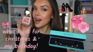 WHAT I GOT FOR CHRISTMAS & MY 21st BIRTHDAY! | India Grace