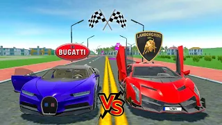 Car Simulator 2 | Bugatti VS Lamborghini | Chiron VS Veneno |Race & Top Speed | Android Gameplay