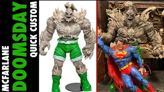 McFarlane Doomsday vs Superman- Quick Custom