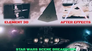 Element 3D || After Effects - Star Wars Tutorial Scene Breakdown