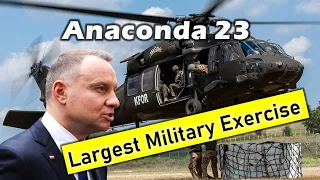 Polish president inspects armed forces during exercise  Anaconda 23