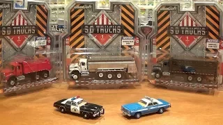 2017 Greenlight SD Trucks, HD Trucks, Running on Empty, and Hot Pursuit MEGA HAUL