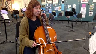 Warrior Legacy by Soon Hee Newbold (Full Orchestra) Cello part