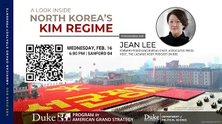 A Look Inside North Korea’s Kim Regime with Jean Lee