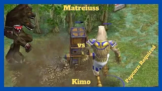 Grab your popcorn... | Matreiuss (Poseidon) vs Kimo (Ra) #aom #ageofempires