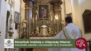 Rózsafüzér imádság a világosság titkaival