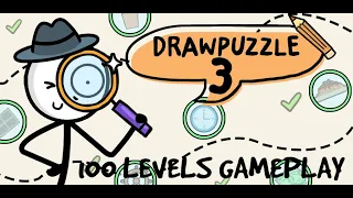 Draw Puzzle 3: missing part 100 LEVELS GAMEPLAY | WEEGOON