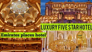 Emiratespalace Abudhai2021|luxuryfivestarhotel | TheEmirates palaces| WorldsMostExpensiveHotel| 4k