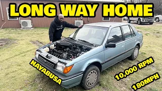 I Bought a Hayabusa Swapped GM Experimental Car, but will it get me 1500 Miles back Home?