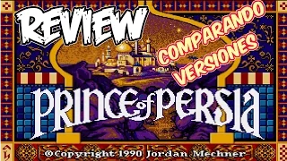 EVOLUCION del juego Prince of persia 1 y comparativa entre versiones.