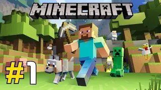 I CREATED MINECRAFT WORLD FOR FIRST TIME|| MINECRAFT GAMEPLAY #1