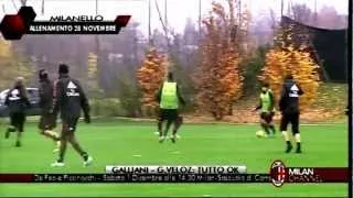 Milanello Allenamento 28-11-2012 Part 1