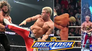 BackLash Cody Rhodes vs AJ Styles Undisputed championship match | Cody Rhodes vs AJ Styles |