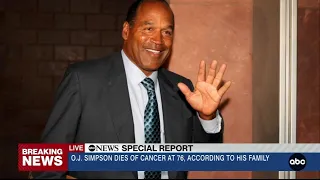 O.J. Simpson dies after cancer battle