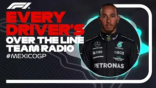Every Driver's Radio At The End Of Their Race | 2023 Mexico City Grand Prix