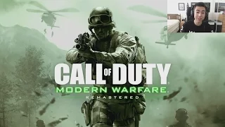 CALL OF DUTY 4 REMASTERED GAMEPLAY!