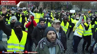 Fransa'da eylem bilançosu